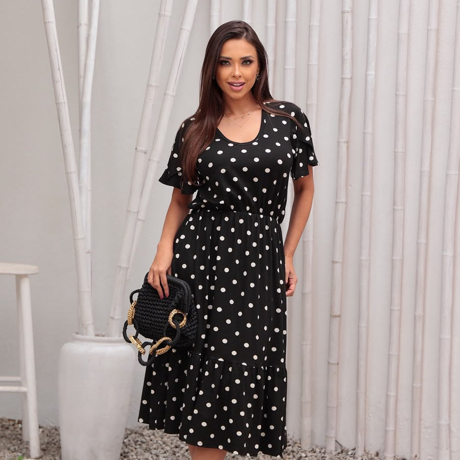 Vestido Feminino Premium Forrado em Viscolycra | Moda Marli