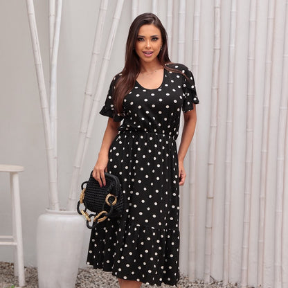 Vestido Feminino Premium Forrado em Viscolycra | Moda Marli