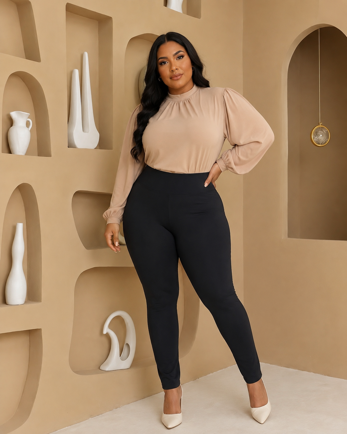 Legging Plus Peluciada Conforto | Moda Marli