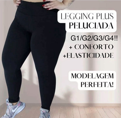 Legging Plus Peluciada Conforto | Moda Marli