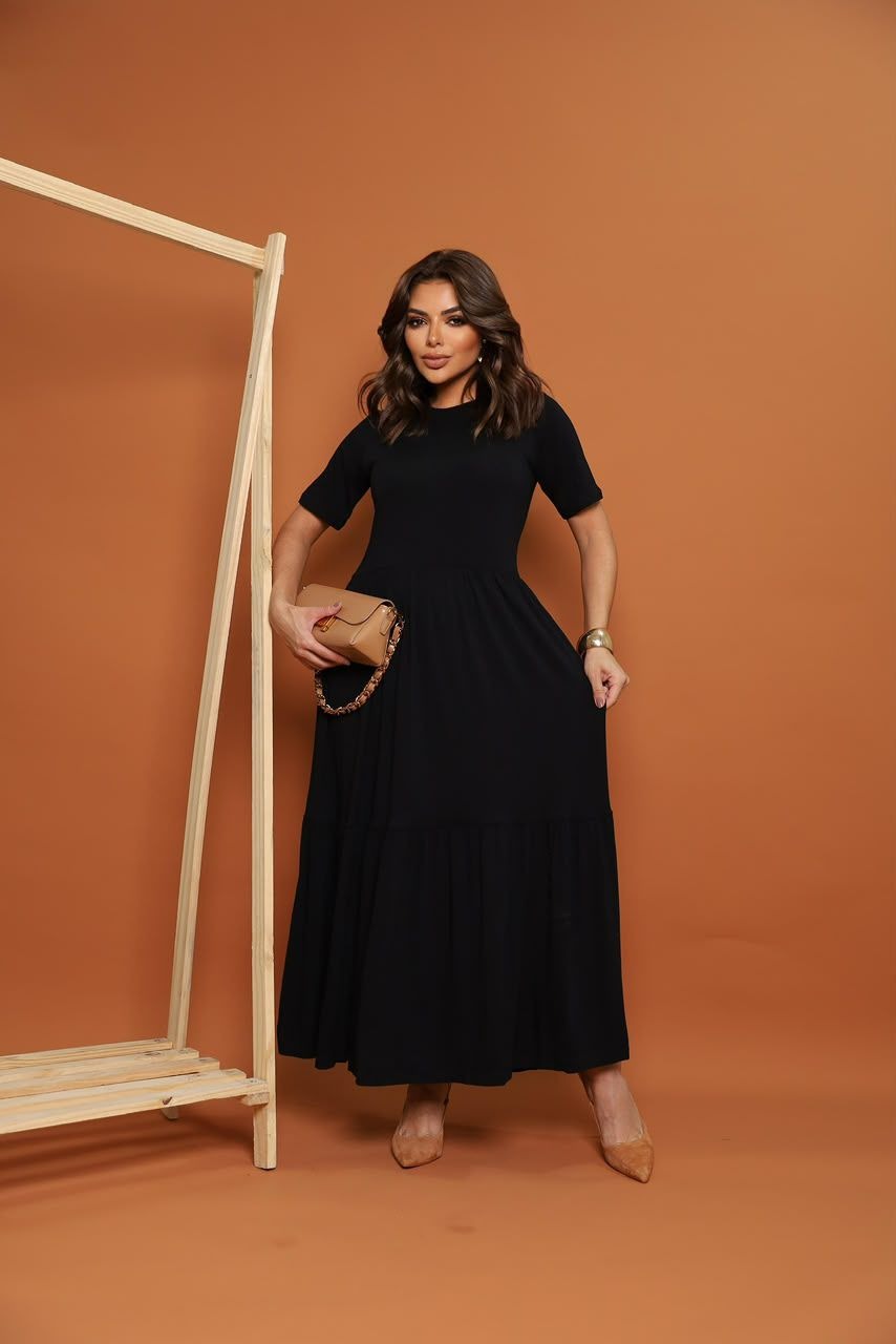 Vestido Midi Tamanho Único | Moda Marli